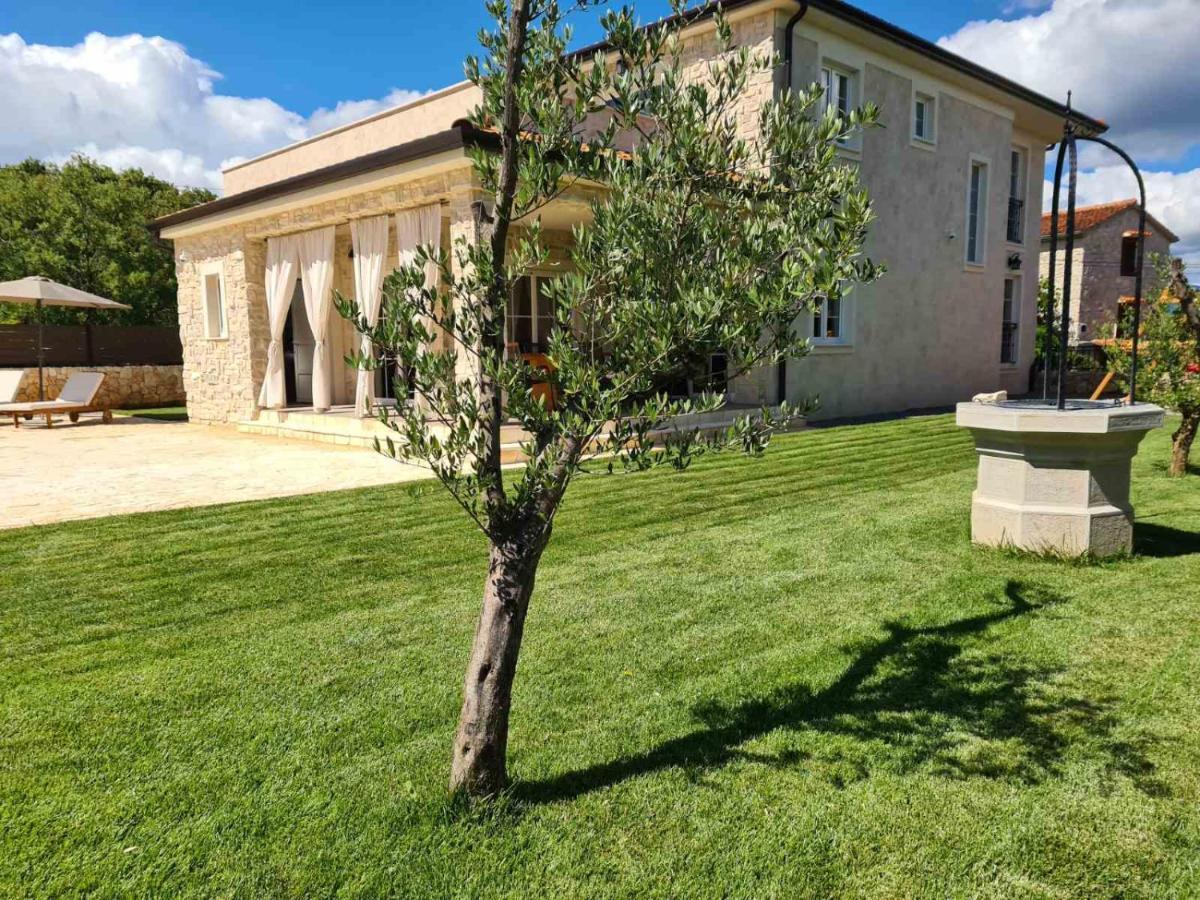 Villa Lulu Kamena Villa S Maslinikom Otok Krk Dobrinj Selo Gostinjac Кърк Екстериор снимка